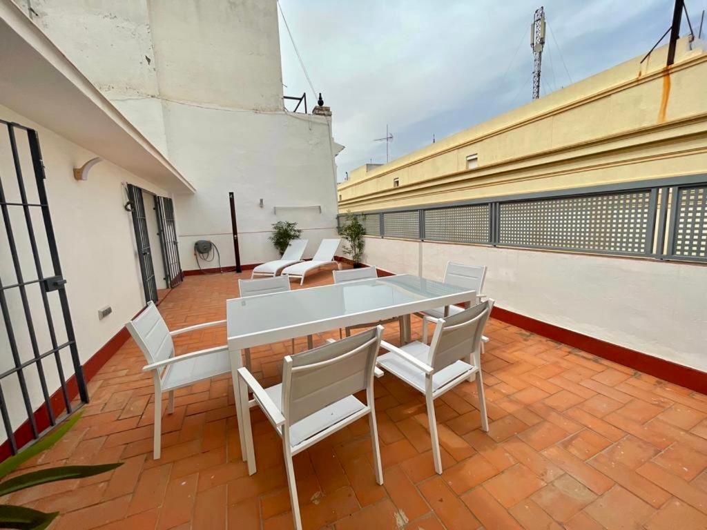Ti2 Duplex Con Terraza Privada, 120 Metros De La Catedral Apartment Sevilla Bagian luar foto